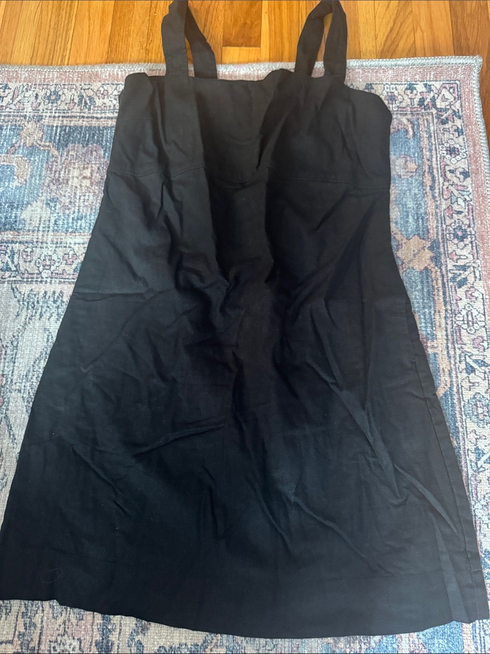 Black Women's A-Line Skirt Dress